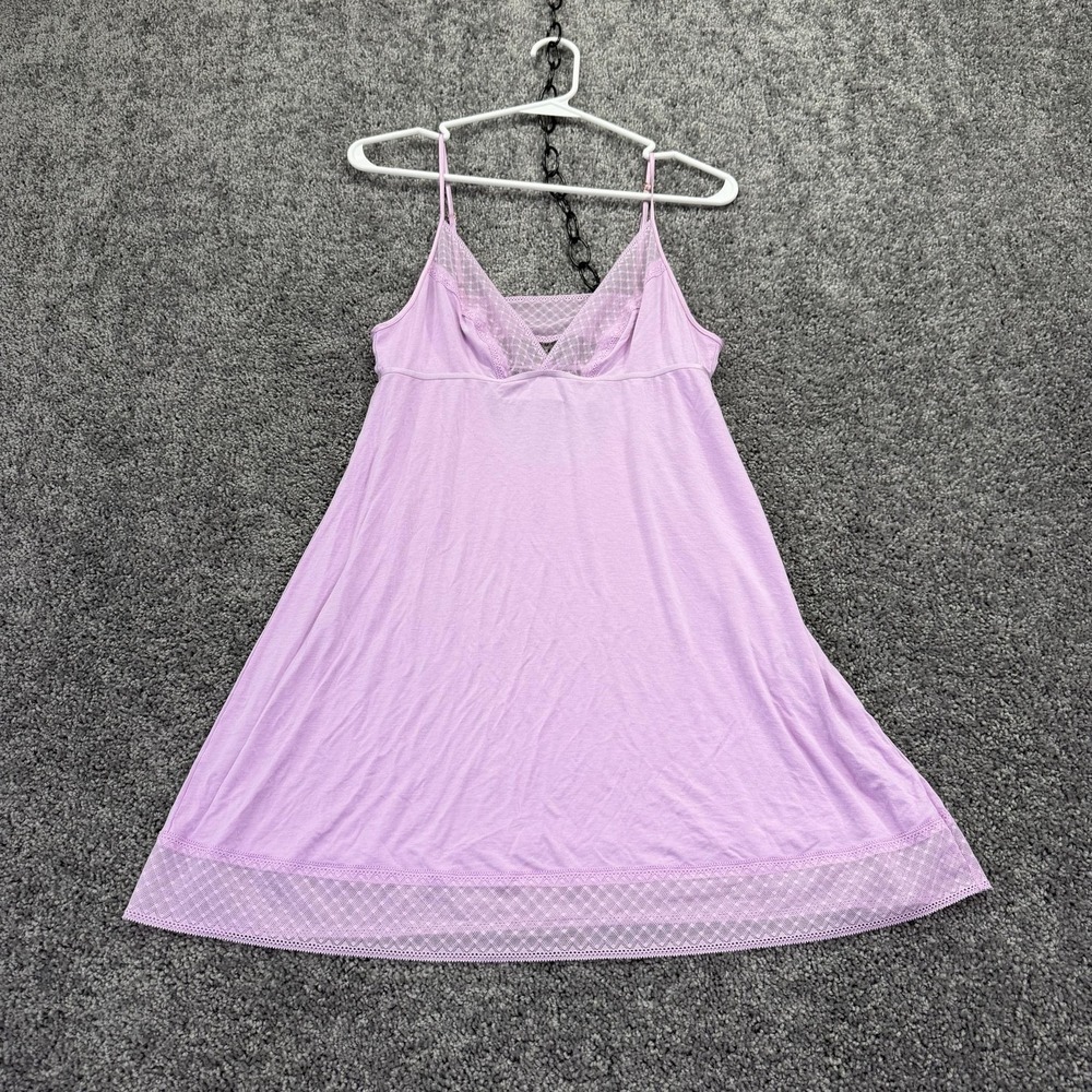 Victoria's Secret Lavender/Pastel Purple Lace Trim Chemise
